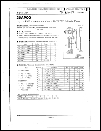 Click here to download 2SA900 Datasheet