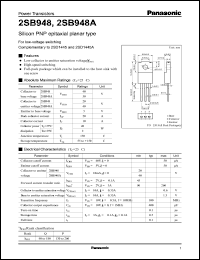 Click here to download 2SB948A Datasheet