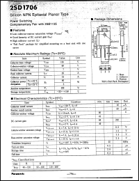 Click here to download 2SD1706 Datasheet