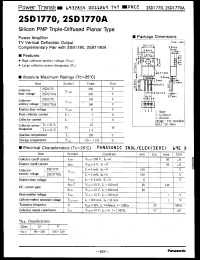 Click here to download 2SD1770A Datasheet