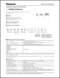 Click here to download ECQU2A153MYY Datasheet