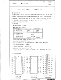 Click here to download MN41C4000L08 Datasheet