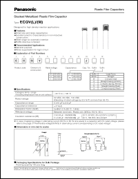 Click here to download ECQV1J154JM Datasheet