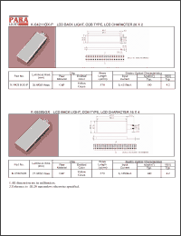 Click here to download K-05205GX-P Datasheet