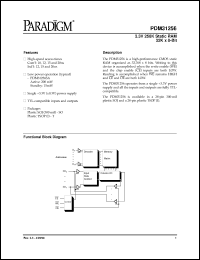 Click here to download PDM31256SA12SOTY Datasheet