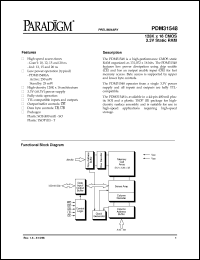 Click here to download PDM31548SA15TATR Datasheet