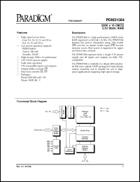 Click here to download PDM31564SA15SOITY Datasheet