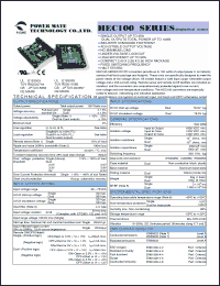 Click here to download HEC100-48D2505-M Datasheet