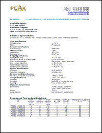 Click here to download P10SG-0509EH30 Datasheet