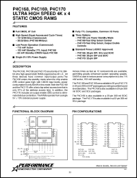 Click here to download P4C168-35DMB Datasheet
