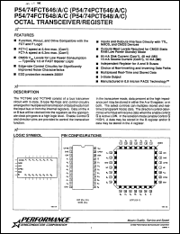 Click here to download P74PCT648ADC Datasheet
