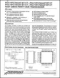 Click here to download P54FCT834BTLB Datasheet