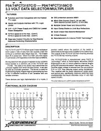 Click here to download P54FCT3157CDM Datasheet