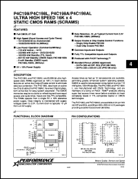 Click here to download P4C198A25LM Datasheet