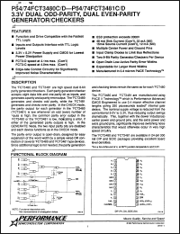 Click here to download P74FCT3480DP Datasheet