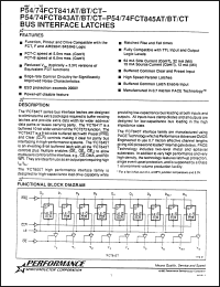 Click here to download P54FCT845CTLM Datasheet