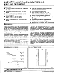Click here to download P54FCT39521DDM Datasheet
