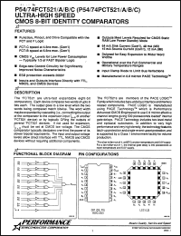 Click here to download P74PCT521SC Datasheet