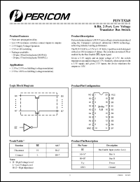 Click here to download PI3VT3245L Datasheet