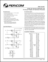 Click here to download PI5C162215CB Datasheet