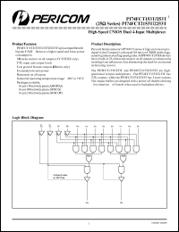 Click here to download PI74FCT253TQ Datasheet