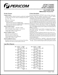 Click here to download PI74FCT162245TK Datasheet