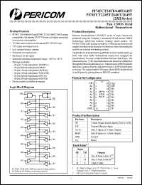 Click here to download PI74FCT245TQ Datasheet