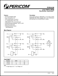 Click here to download PI3B16248BE Datasheet