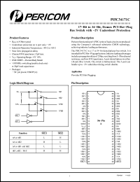 Click here to download PI5C3417ICA Datasheet