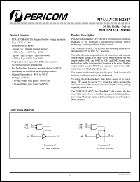 Click here to download PI74ALVCH162827 Datasheet