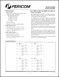 Click here to download PI74FCT162244DTA Datasheet