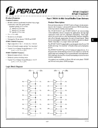 Click here to download PI74FCT16541CTV Datasheet