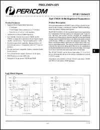 Click here to download PI74FCT163652TA Datasheet