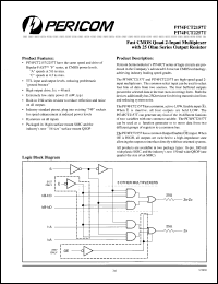 Click here to download PI74FCT2257ATQ Datasheet