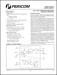 Click here to download PI74FCT16511CTA Datasheet