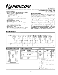 Click here to download PI74FCT377DTP Datasheet