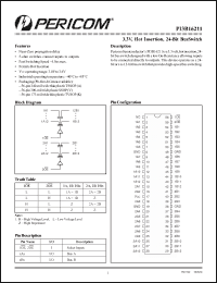 Click here to download PI3B16211KE Datasheet