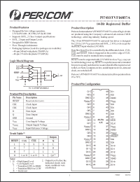 Click here to download PI74SSTVF16857A Datasheet