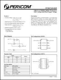 Click here to download PI74STX2G4245 Datasheet