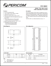 Click here to download PI5C16862CAE Datasheet