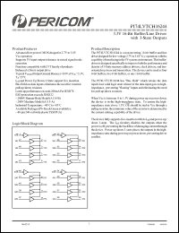 Click here to download PI74LVTCH16244A Datasheet