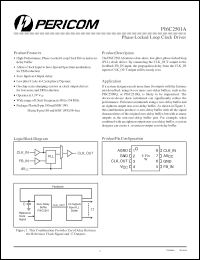 Click here to download PI6C2501A Datasheet