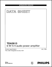 Click here to download TDA2613/N1 Datasheet