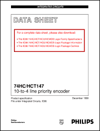 Click here to download 74HC147N Datasheet