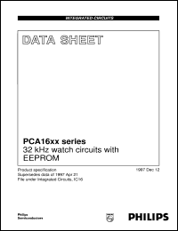 Click here to download PCA1601U/10/F2 Datasheet