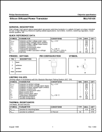 Click here to download BUJ101AX Datasheet