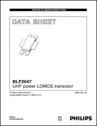 Click here to download BLF2047SL Datasheet