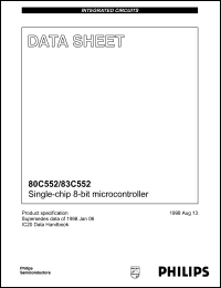 Click here to download P83C552-AB Datasheet