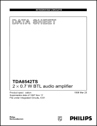 Click here to download TDA8542TS Datasheet