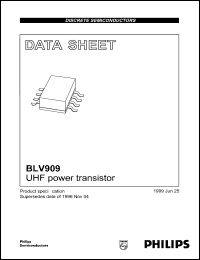 Click here to download BLV909 Datasheet